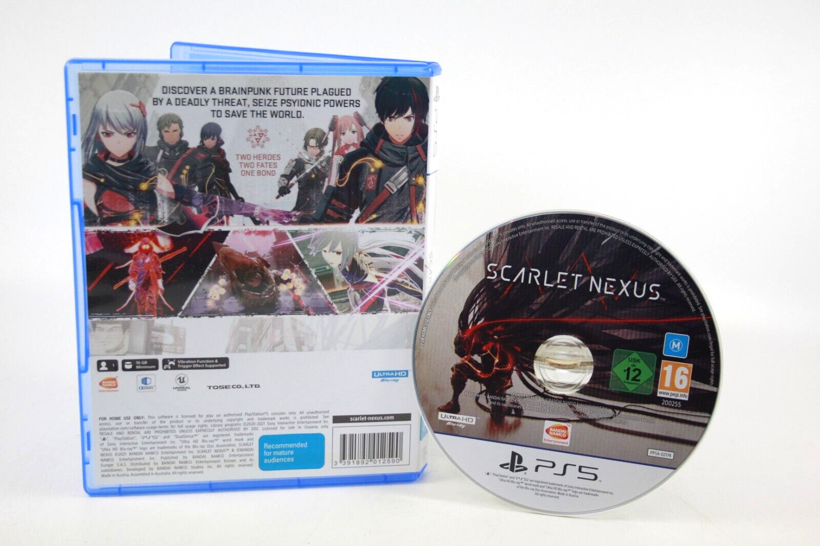 Scarlet Nexus  - PlayStation 5 (PS5) [PAL] - WITH WARRANTY