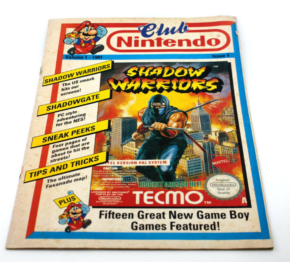 Club Nintendo Magazine (Issue 1, 1991)