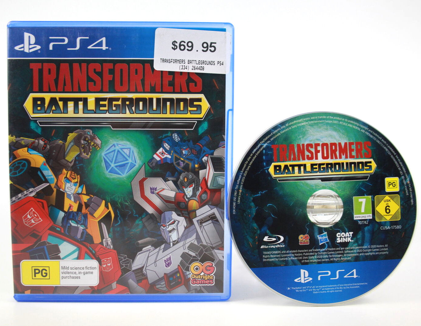 Transformers Battlegrounds (PS4) [PAL] - WITH WARRANTY
