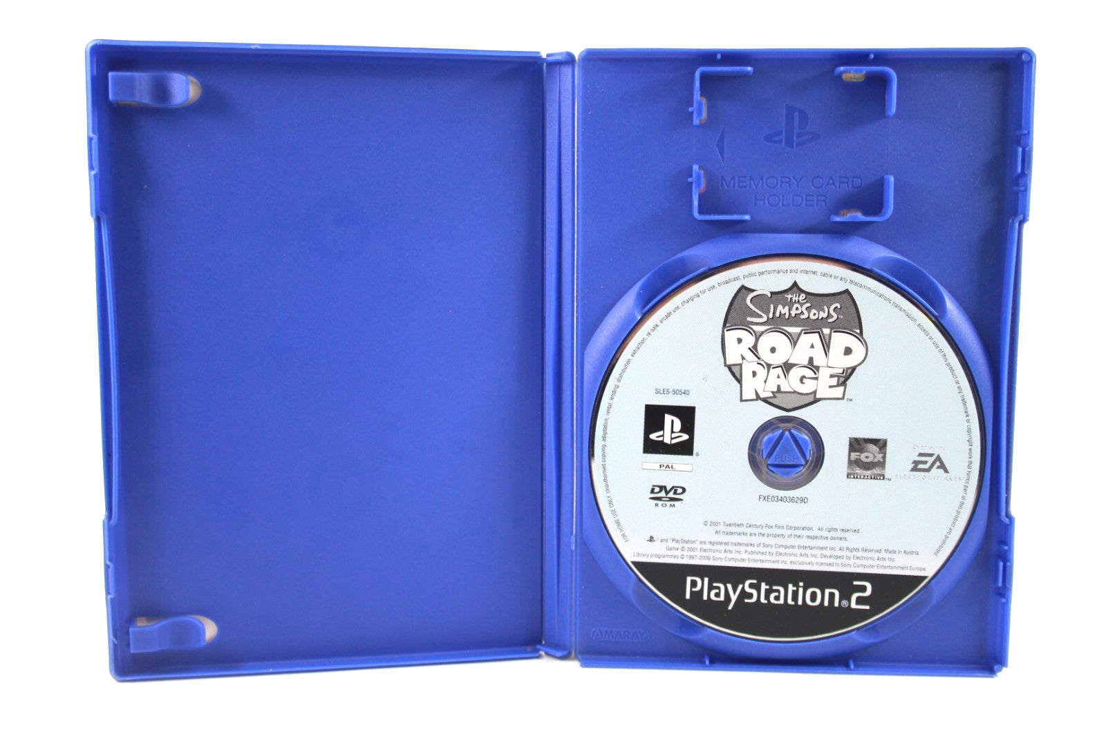 The Simpsons Road Rage - PlayStation 2 (PS2) [PAL] - WITH WARRANTY *COS*