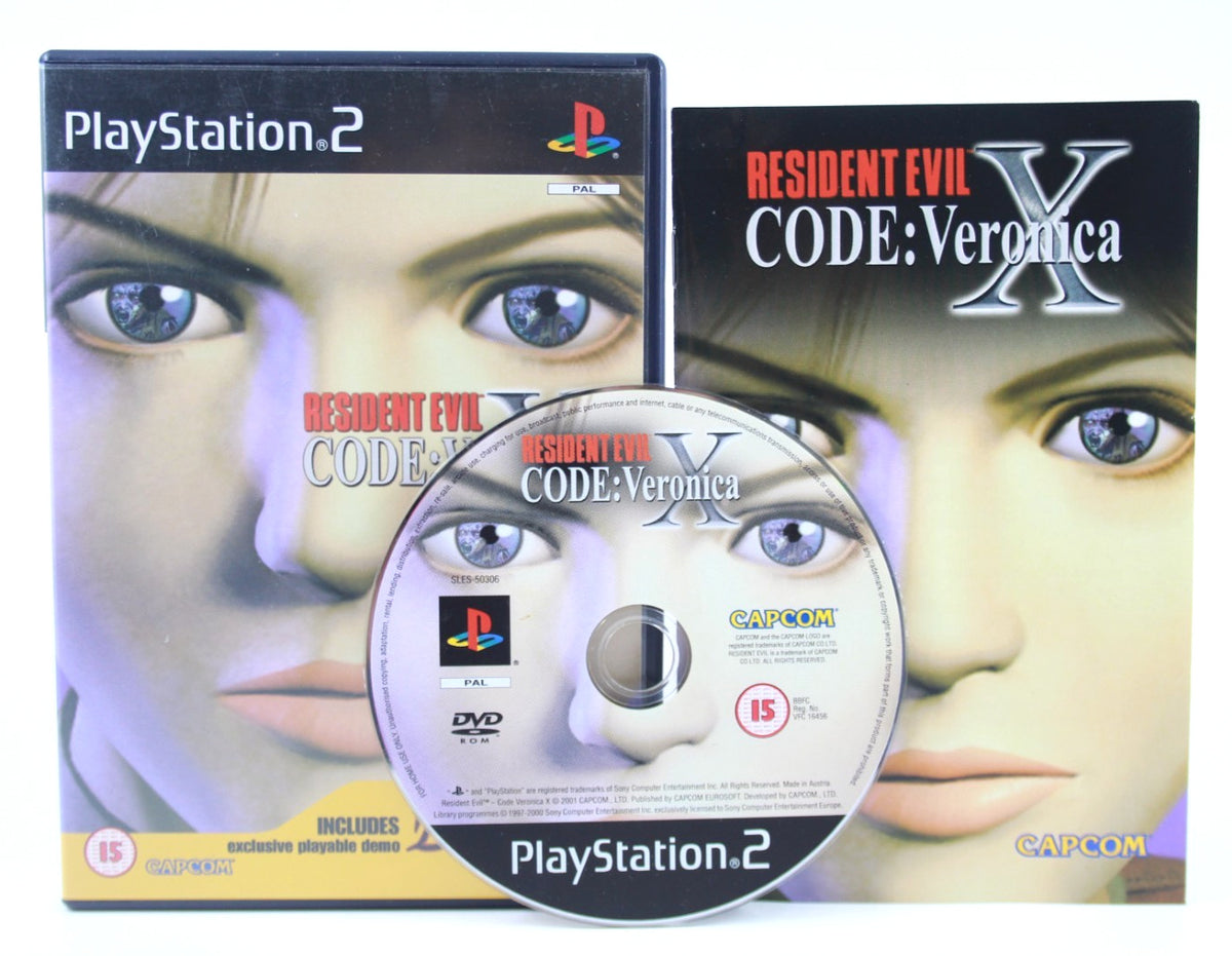 Resident Evil Code: Veronica X - PlayStation 2 (PS2) [PAL] - WITH WARRANTY