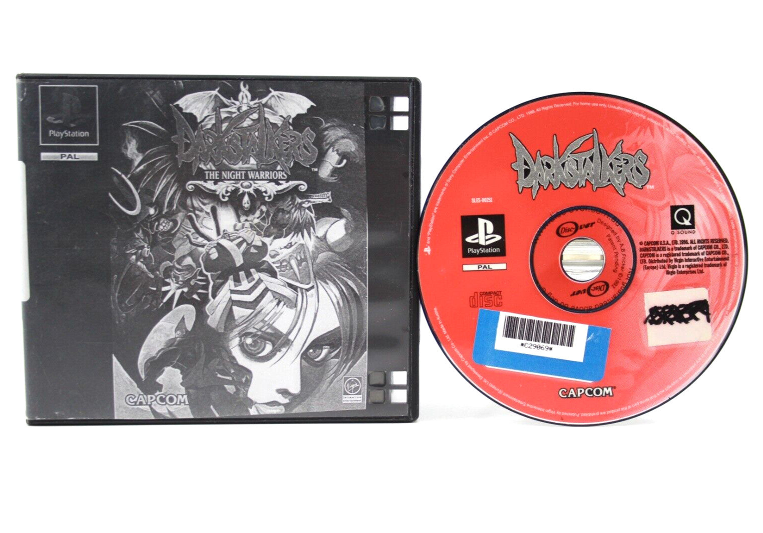Darkstalkers: The Night Warriors - PlayStation 1 (PS1) [PAL] - WITH WARRANTY