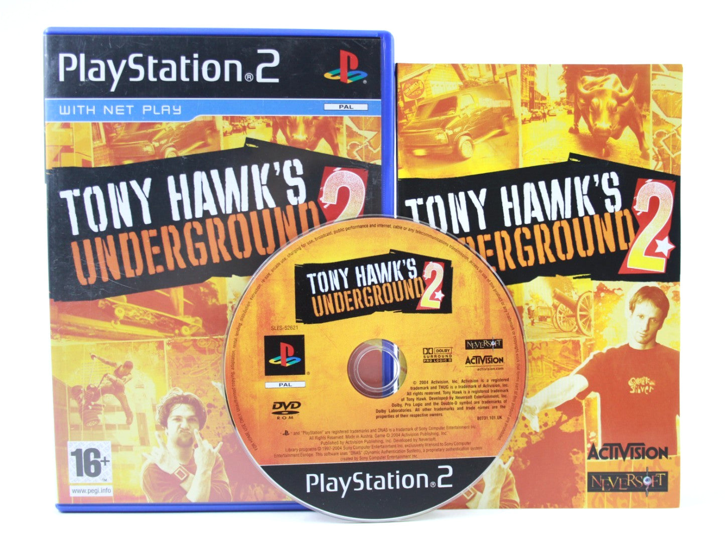Tony Hawk's Underground 2 [BLACK LABEL] - PlayStation 2 PS2 [PAL] WITH WARRANTY