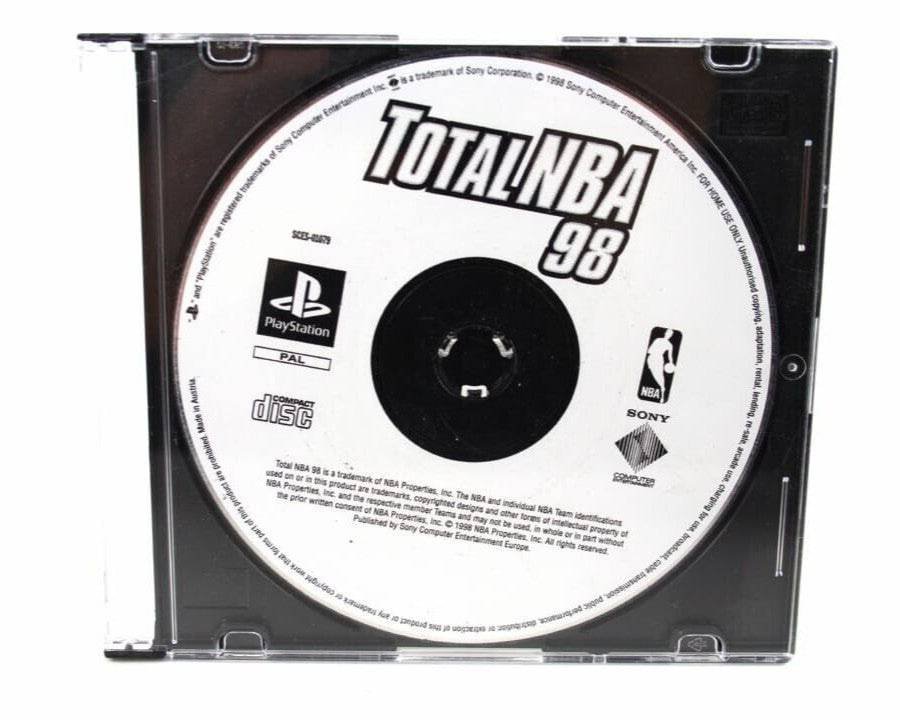 Total NBA 98 [DISC ONLY] - Sony PlayStation 1 (PS1) [PAL] WITH WARRANTY