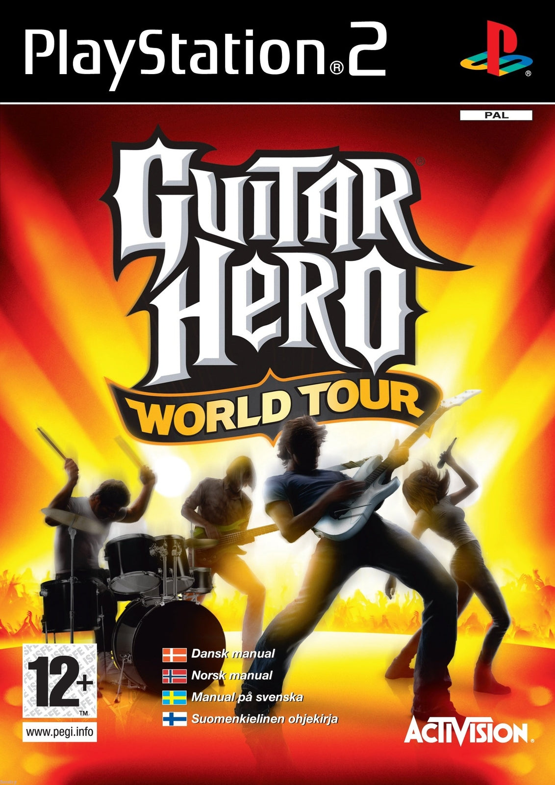 Guitar Hero: World Tour (PS2) [PAL] - WITH WARRANTY