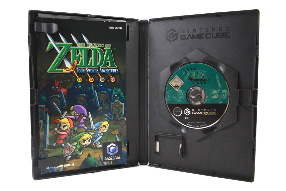 **MINT DISC** The Legend of Zelda: Four Swords Adventures (GameCube) [PAL]