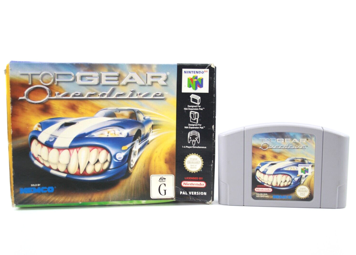 Top Gear Overdrive - Nintendo 64 (N64) [PAL] WITH WARRANTY