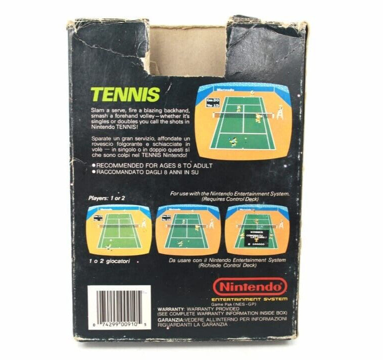 Tennis - Nintendo Entertainment System (NES) [PAL] WITH WARRANTY