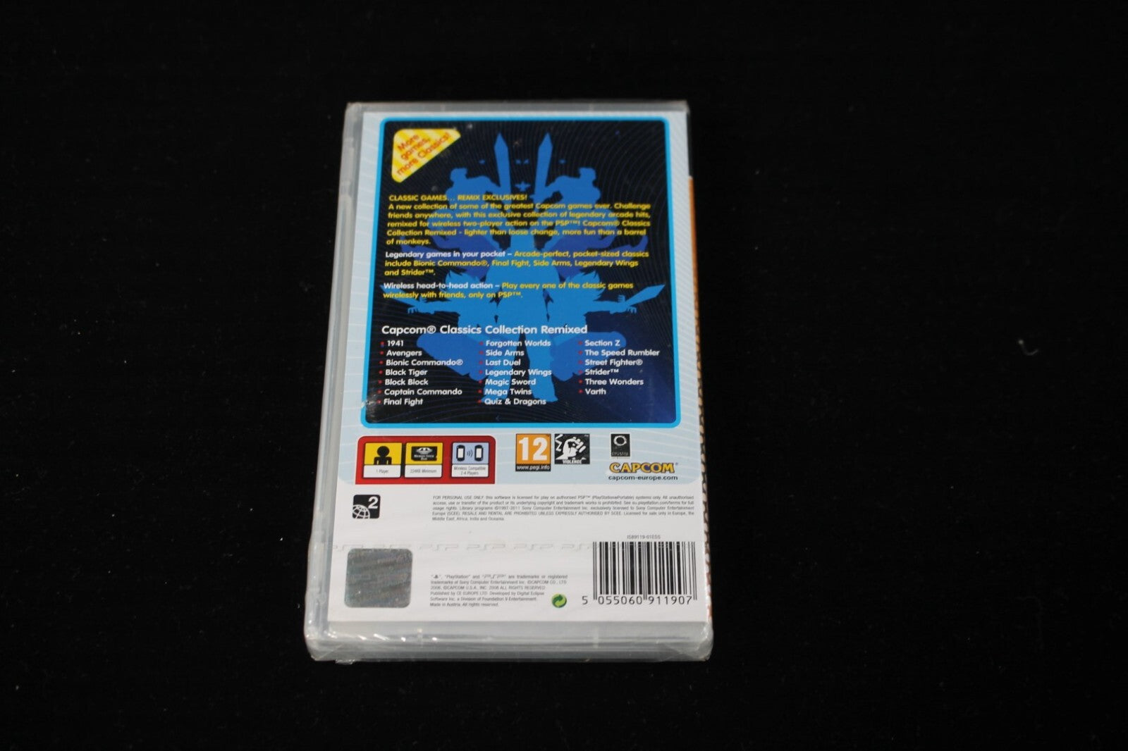 Capcom Classics Collection Remixed - NEW & SEALED (PSP) [PAL] - WITH WARRANTY