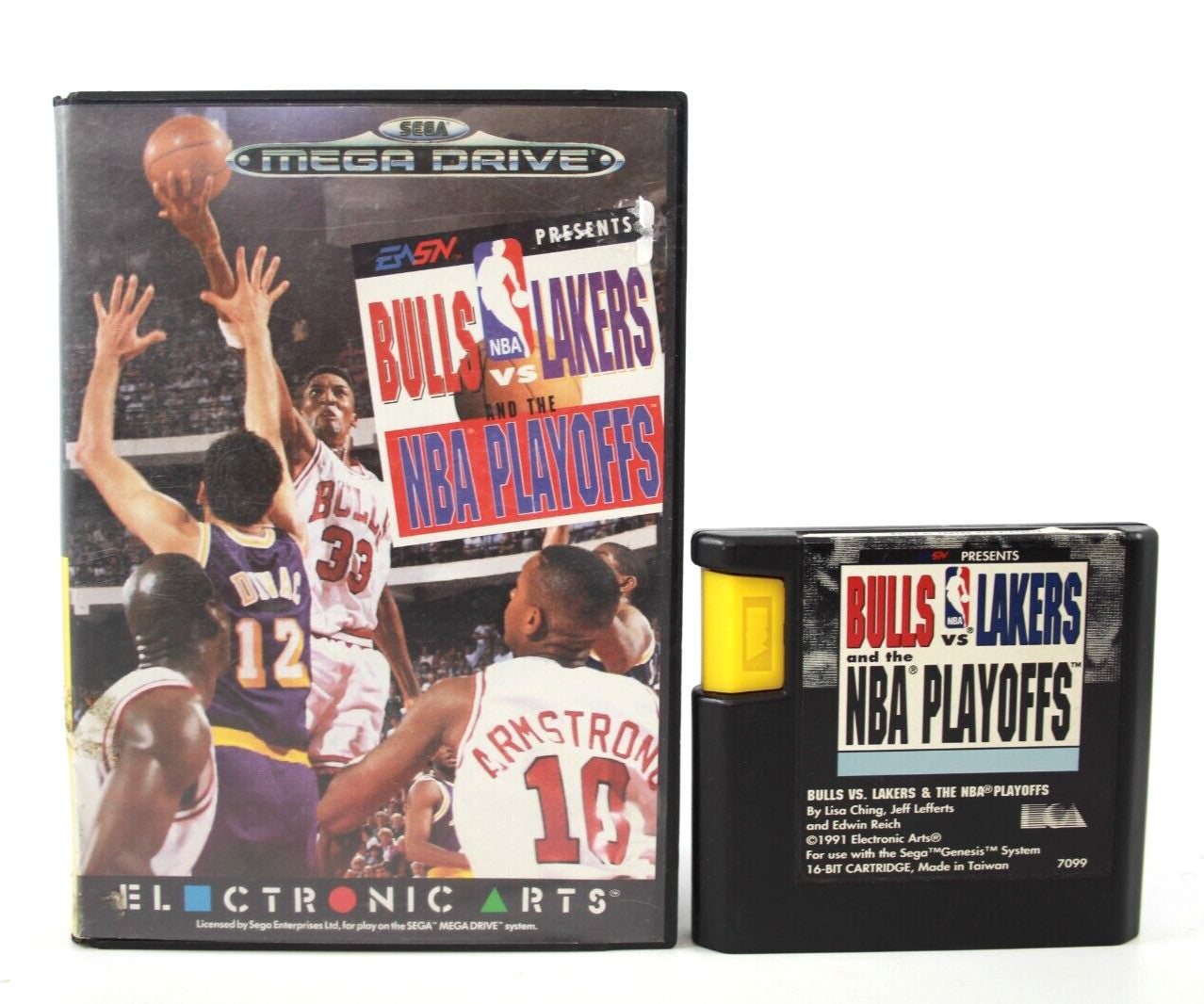 Bulls vs Lakers and the NBA Playoffs - SEGA Mega Drive [PAL] - WITH WARRANTY