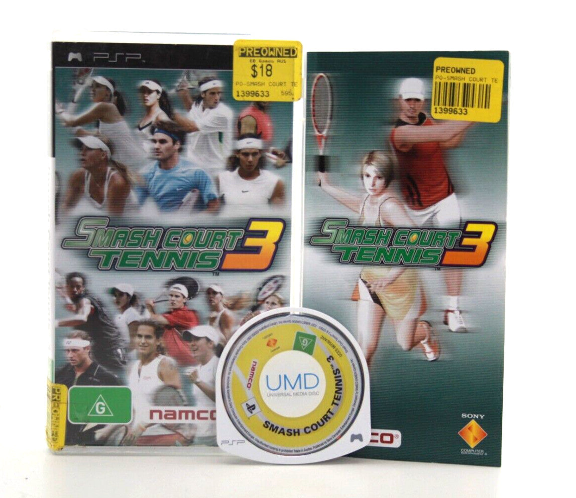 Smash Court Tennis 3 - PlayStation Portable (PSP) [PAL] - WITH WARRANTY