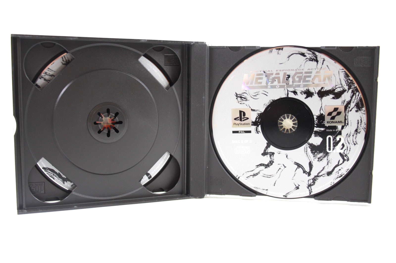 Metal Gear Solid - PlayStation 1 (PS1) [PAL] - WITH WARRANTY