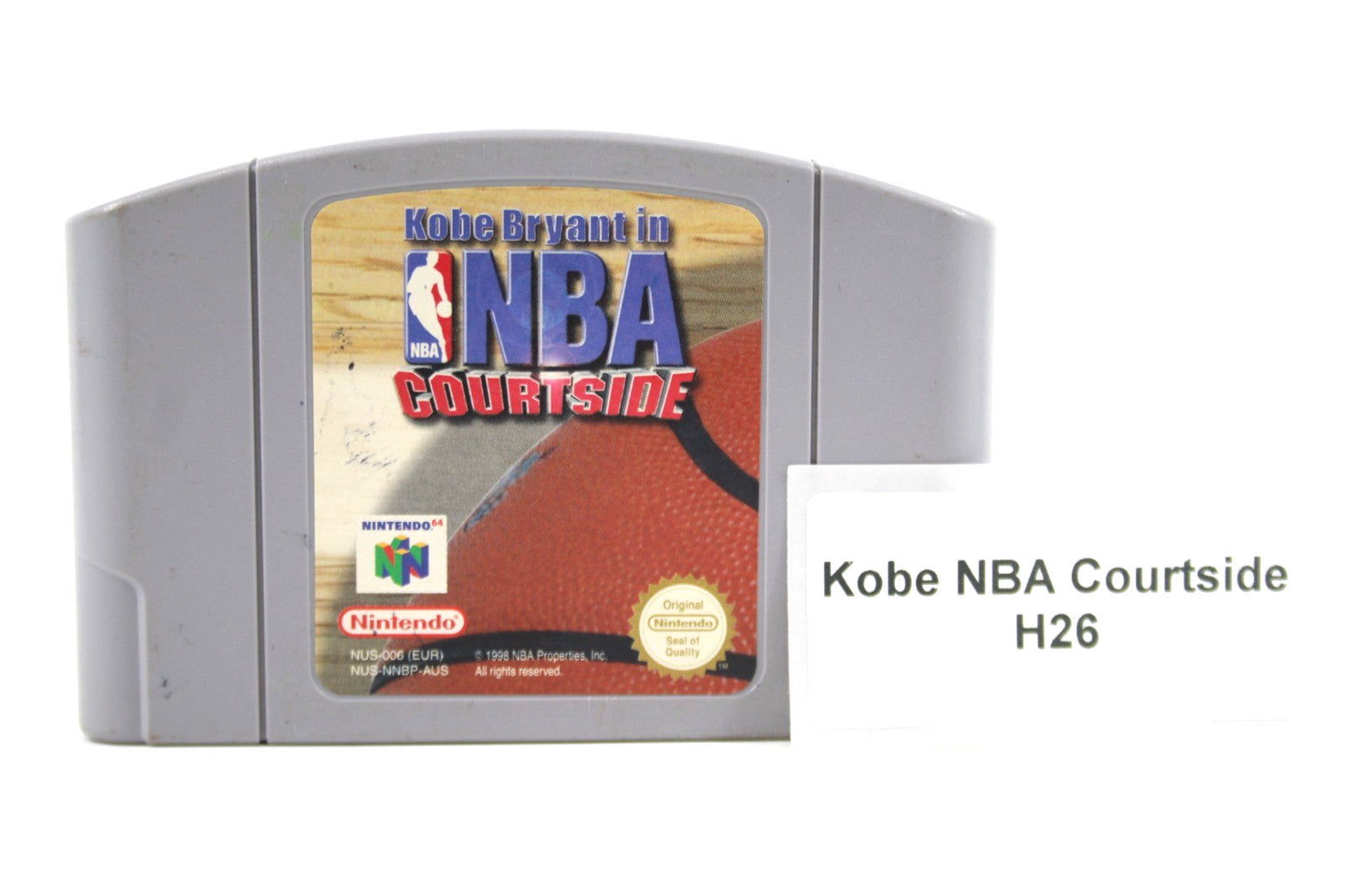 Kobe Bryant In NBA Courtside [CART ONLY] - Nintendo 64 (N64) [PAL] WITH WARRANTY