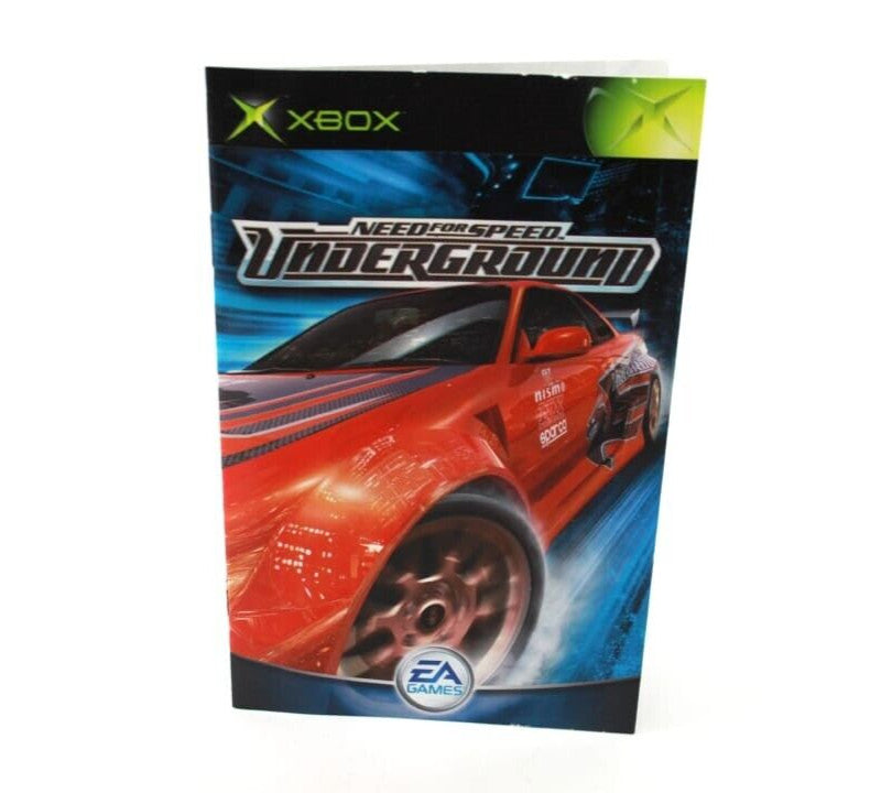 Need For Speed: Underground - Xbox Original (Xbox) ***Manual Only***
