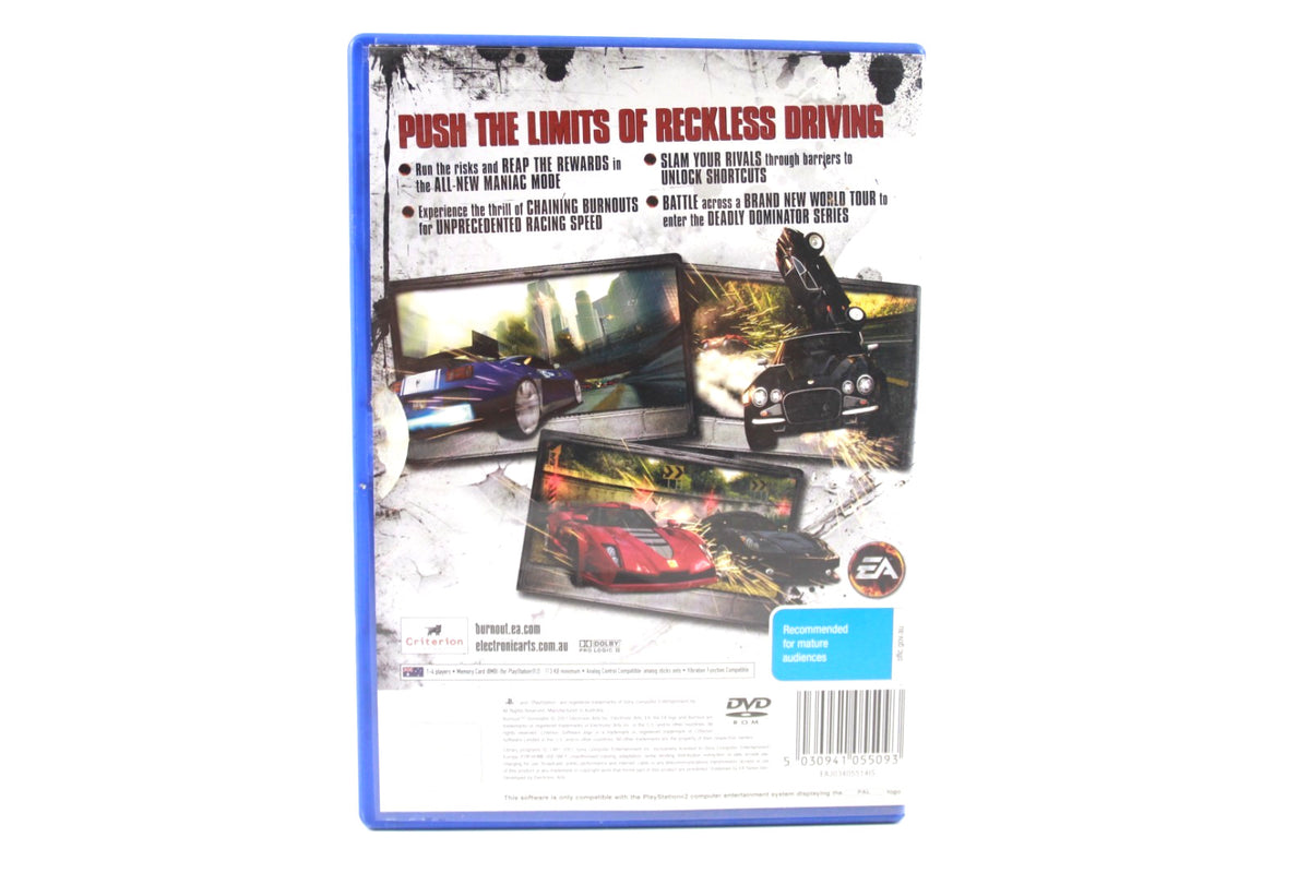 Burnout Dominator  PlayStation 2 (PS2) [PAL] - WITH WARRANTY