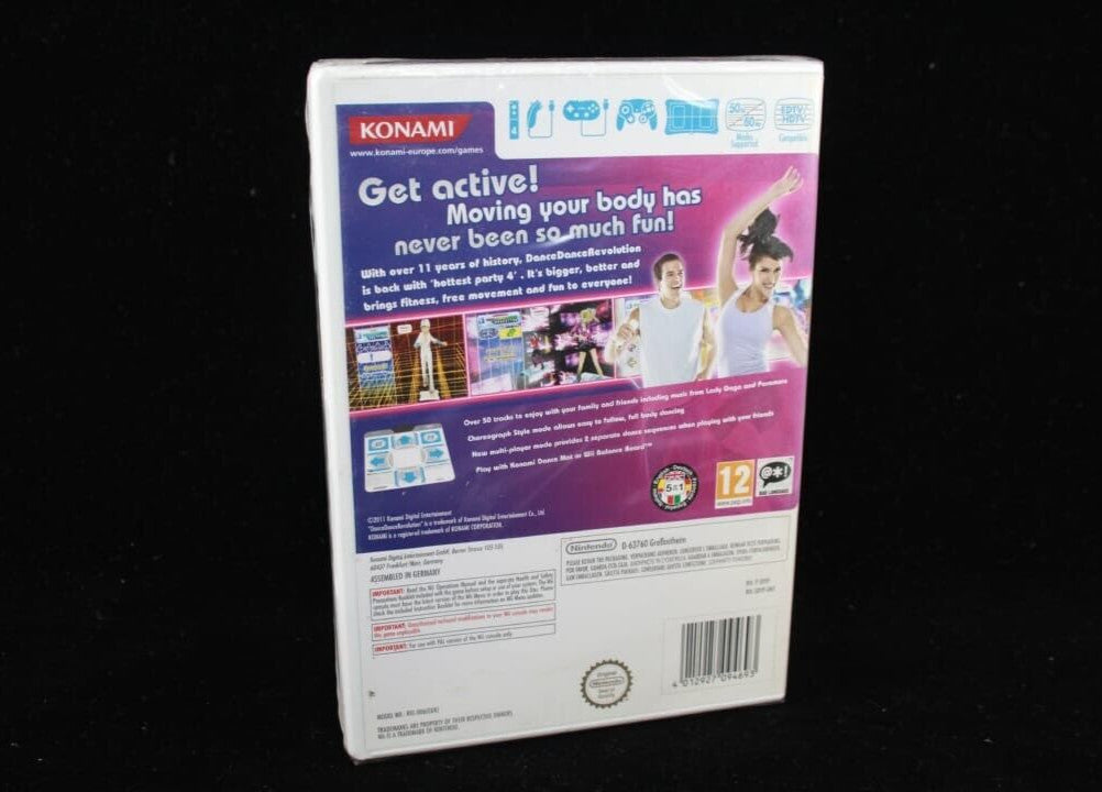 DanceDance Revolution Hottest Party 4 - Nintendo Wii [PAL] *Brand New/Sealed*