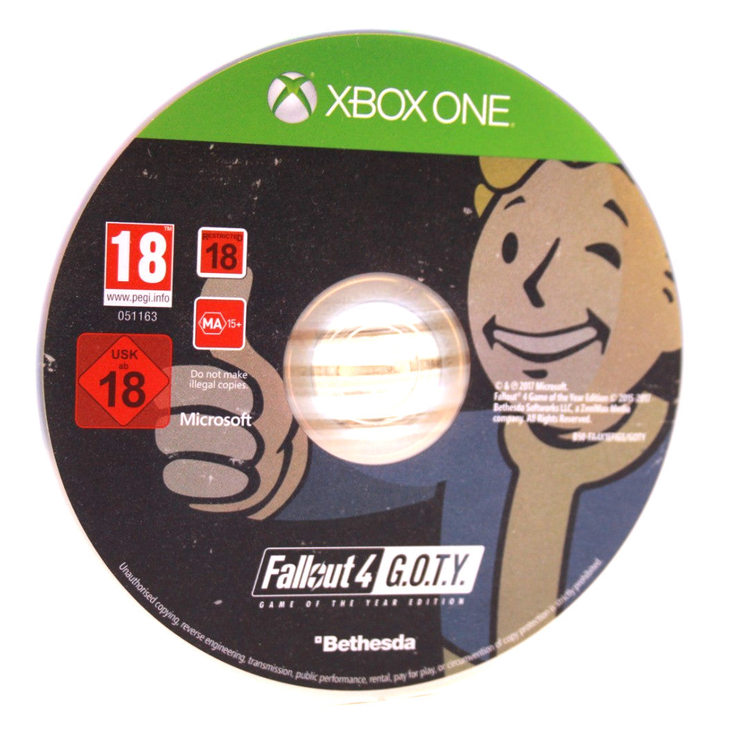 Fallout 4 Game of The Year Edition [DISC ONLY] - Xbox One [PAL] - WITH WARRANTY