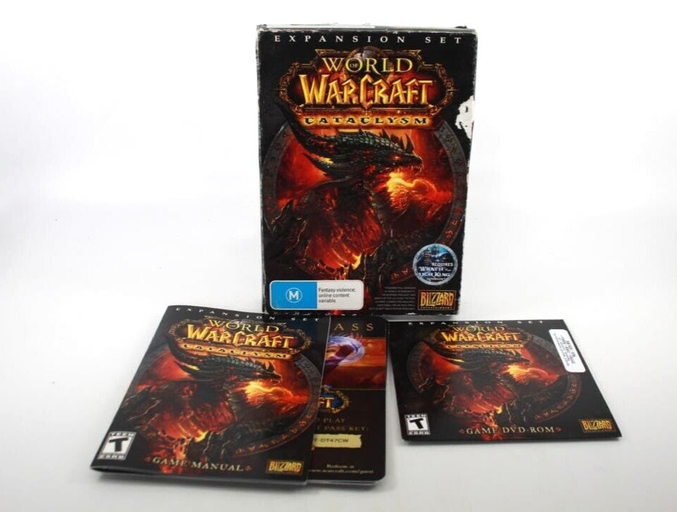 World of Warcraft Cataclysm (PC CD-ROM) [PAL] - WITH WARRANTY