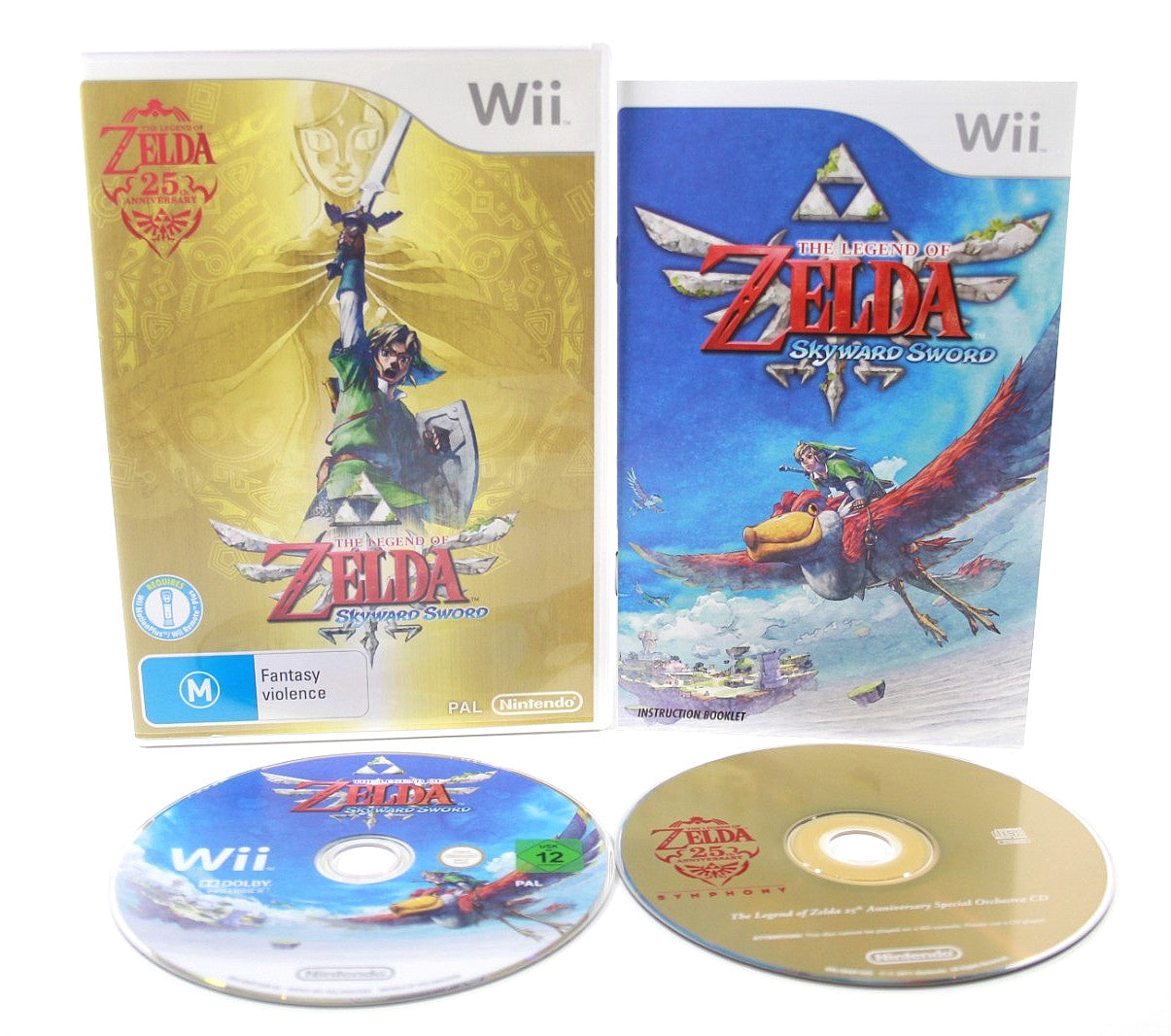 The Legend of Zelda Skyward Sword - Nintendo Wii [PAL] - WITH WARRANTY