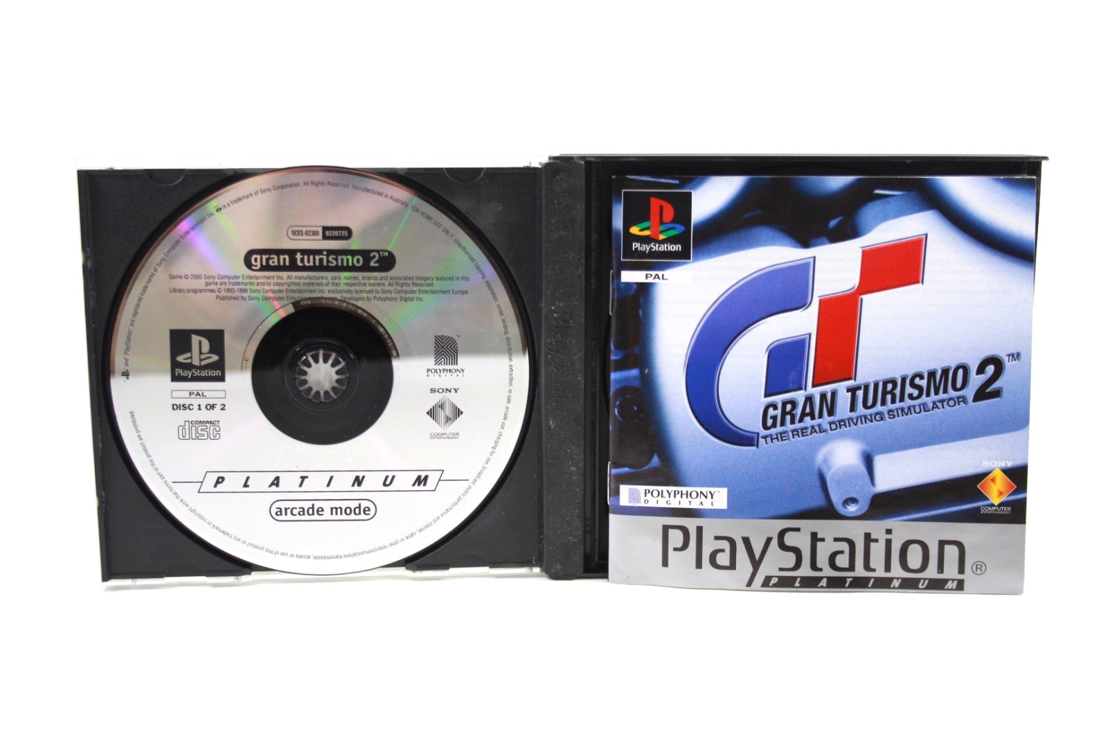 Gran Turismo 2 [Platinum] - PlayStation (PS1) [PAL] - WITH WARRANTY