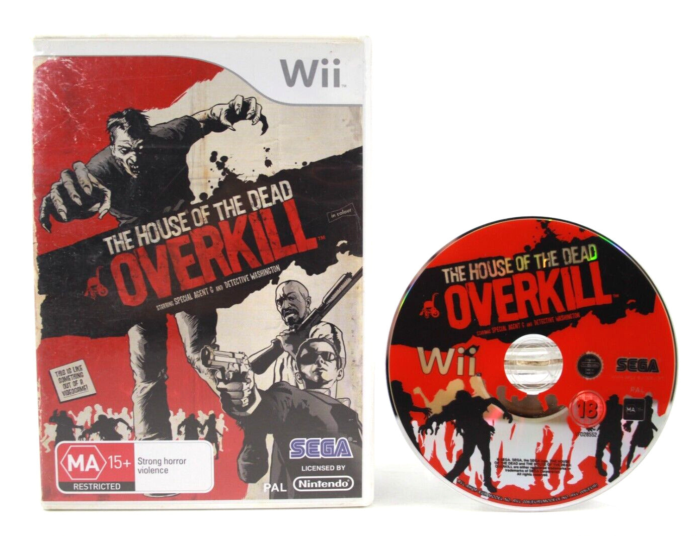 The House of the Dead Overkill - Nintendo Wii [PAL] - WITH WARRANTY