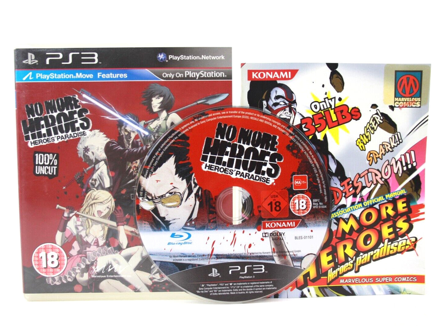 No More Heroes: Heroes Paradise - PlayStation 3 (PS3) [PAL] - WITH WARRANTY
