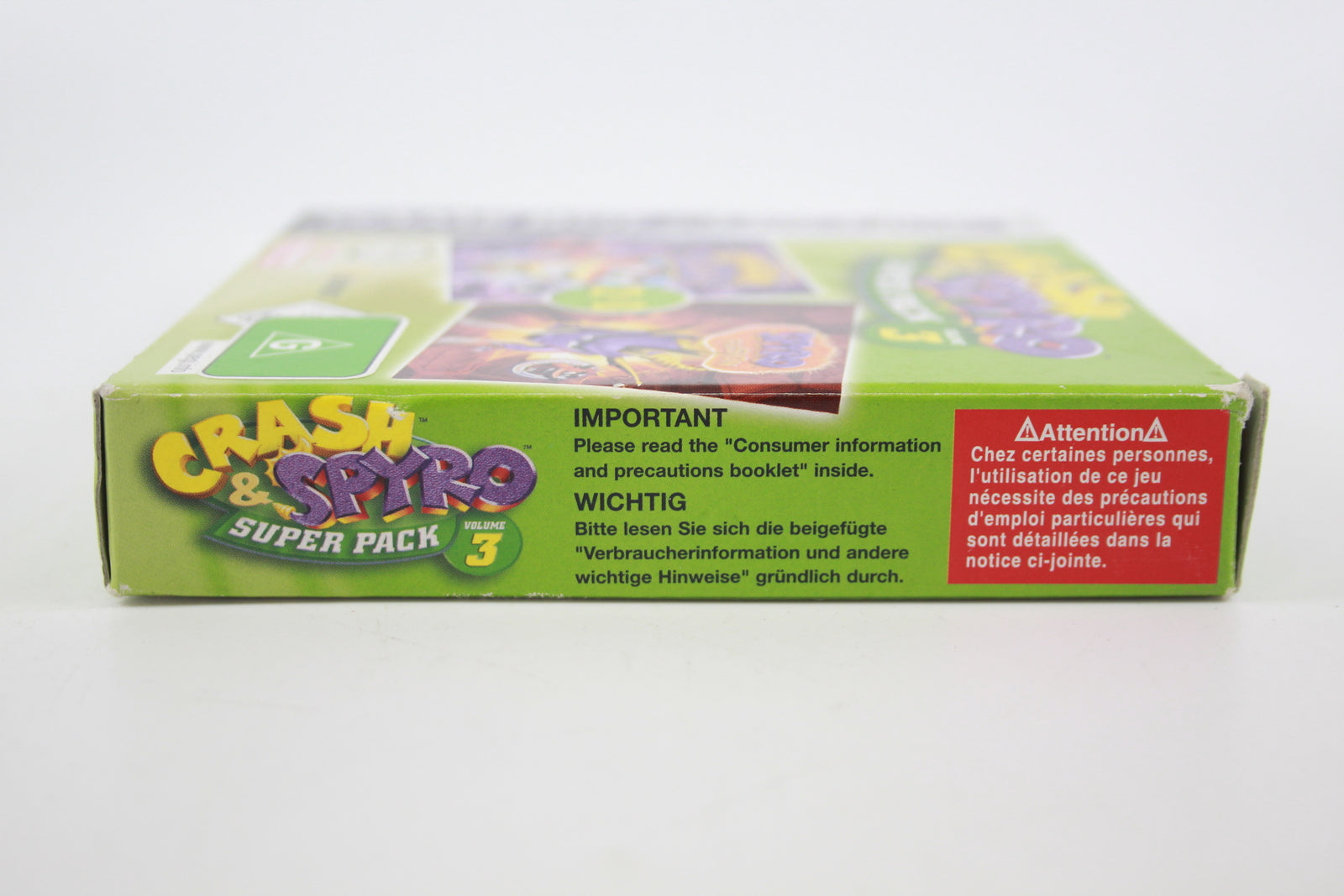 Crash & Spyro Super Pack Volume 3 (Game Boy Advance) [PAL] - WITH WARRANTY