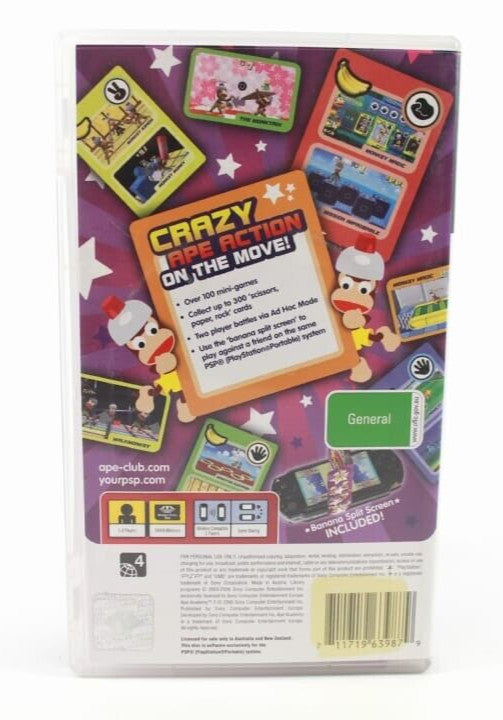 Ape Academy 2 - Sony PlayStation Portable (PSP) [PAL] WITH WARRANTY