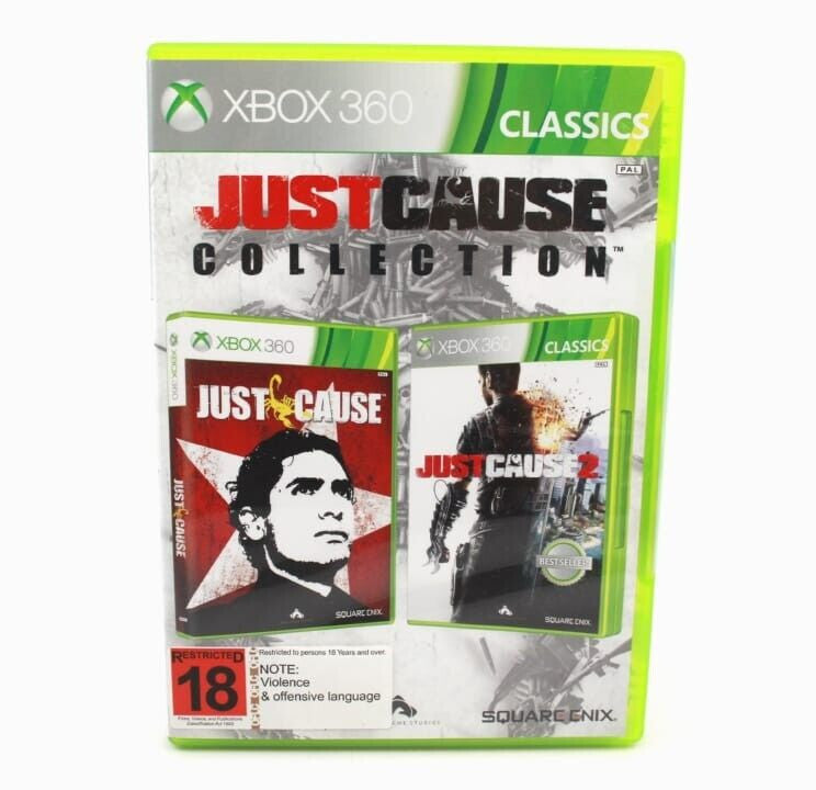 Just Cause Collection 1 &2 *Xbox SEALED* Microsoft Xbox 360 [PAL]