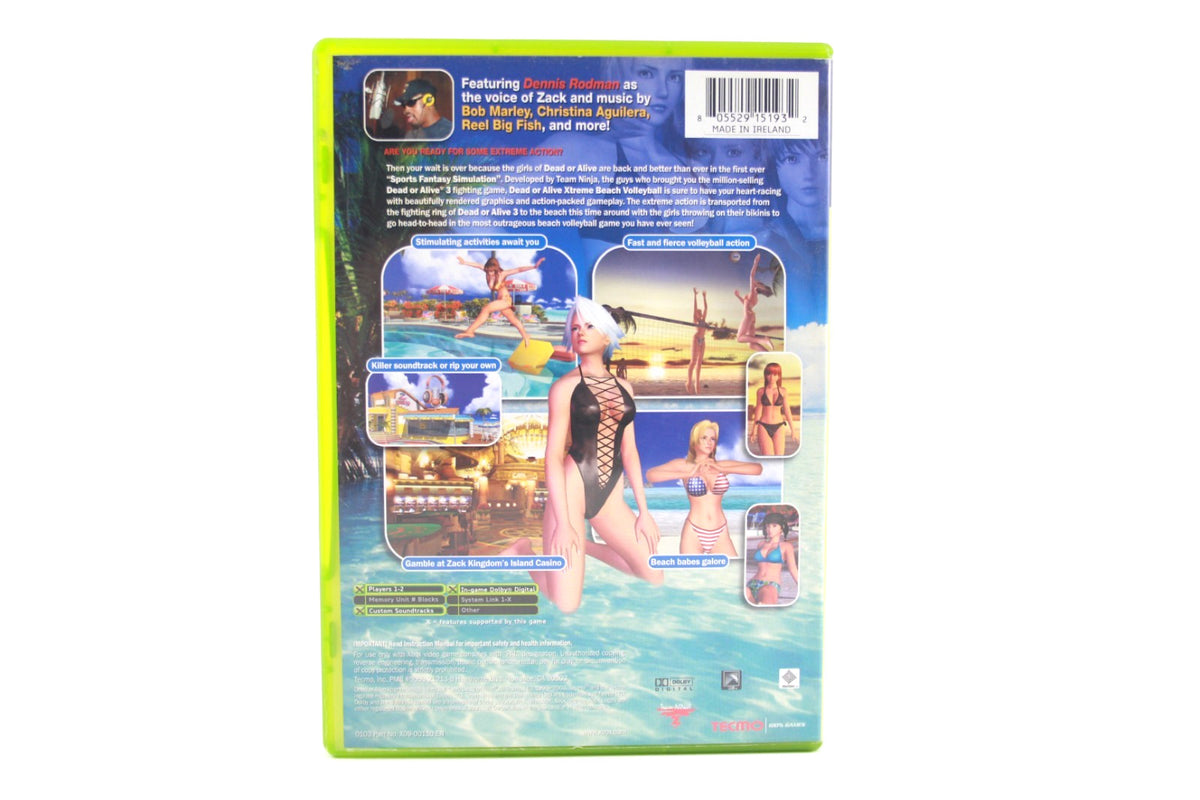 Dead Or Alive Xtreme Beach Volleyball - Xbox [PAL] - WITH WARRANTY Extreme