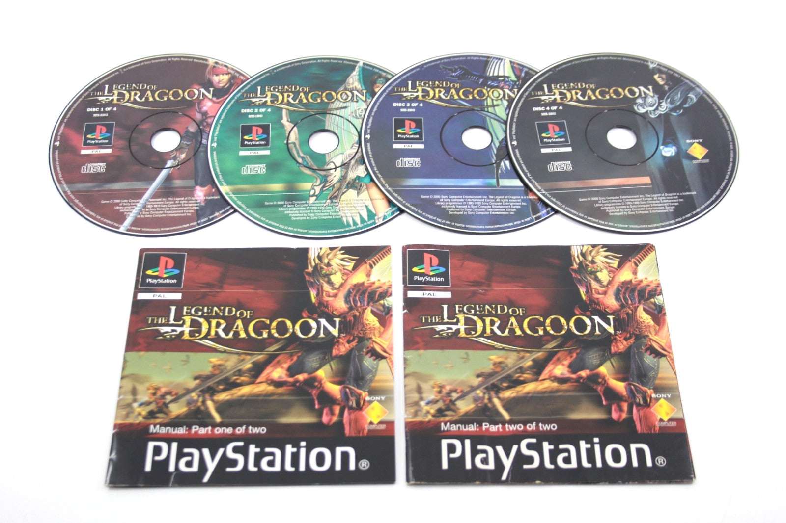 The Legend of Dragoon - PlayStation 1 (PS1) [PAL] - WITH WARRANTY