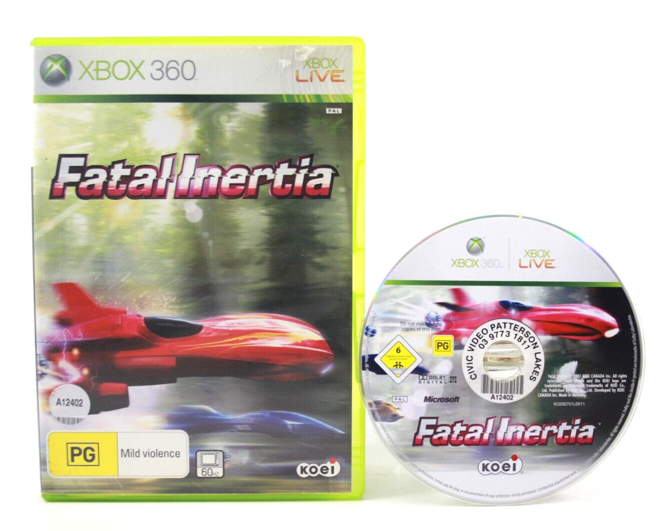 Fatal Inertia - Xbox 360 [PAL] - WITH WARRANTY