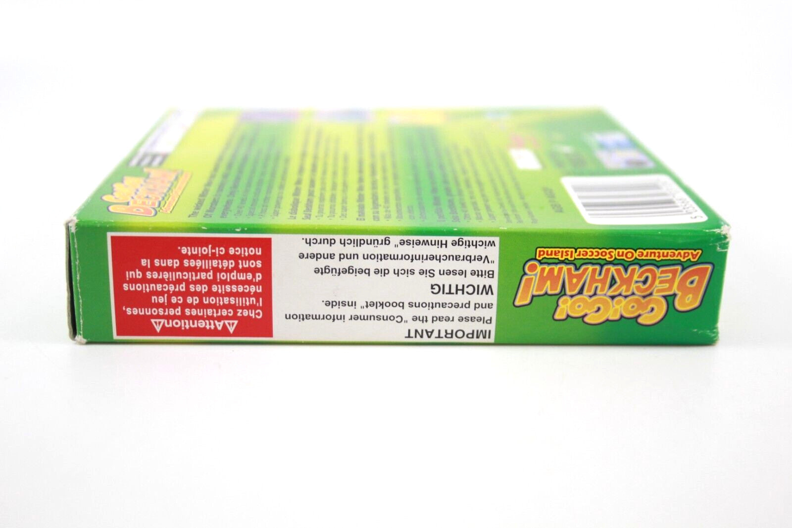 Go! Go! Beckham [BOX/MANUAL ONLY] - Nintendo Game Boy Advance [PAL]