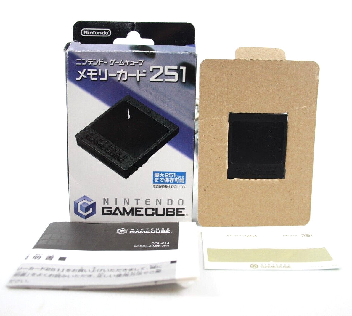 Genuine, Official Memory Card For Nintendo GameCube 251 Blocks [DOL-014]