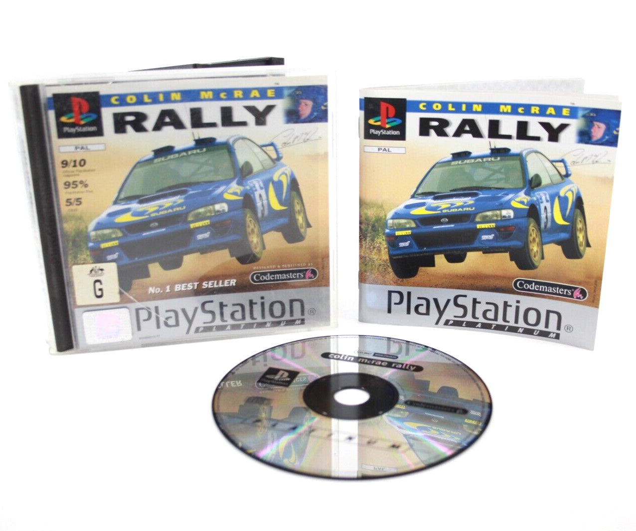 V-Rally [Platinum] - PlayStation 1 (PS1) [PAL] - WITH WARRANTY
