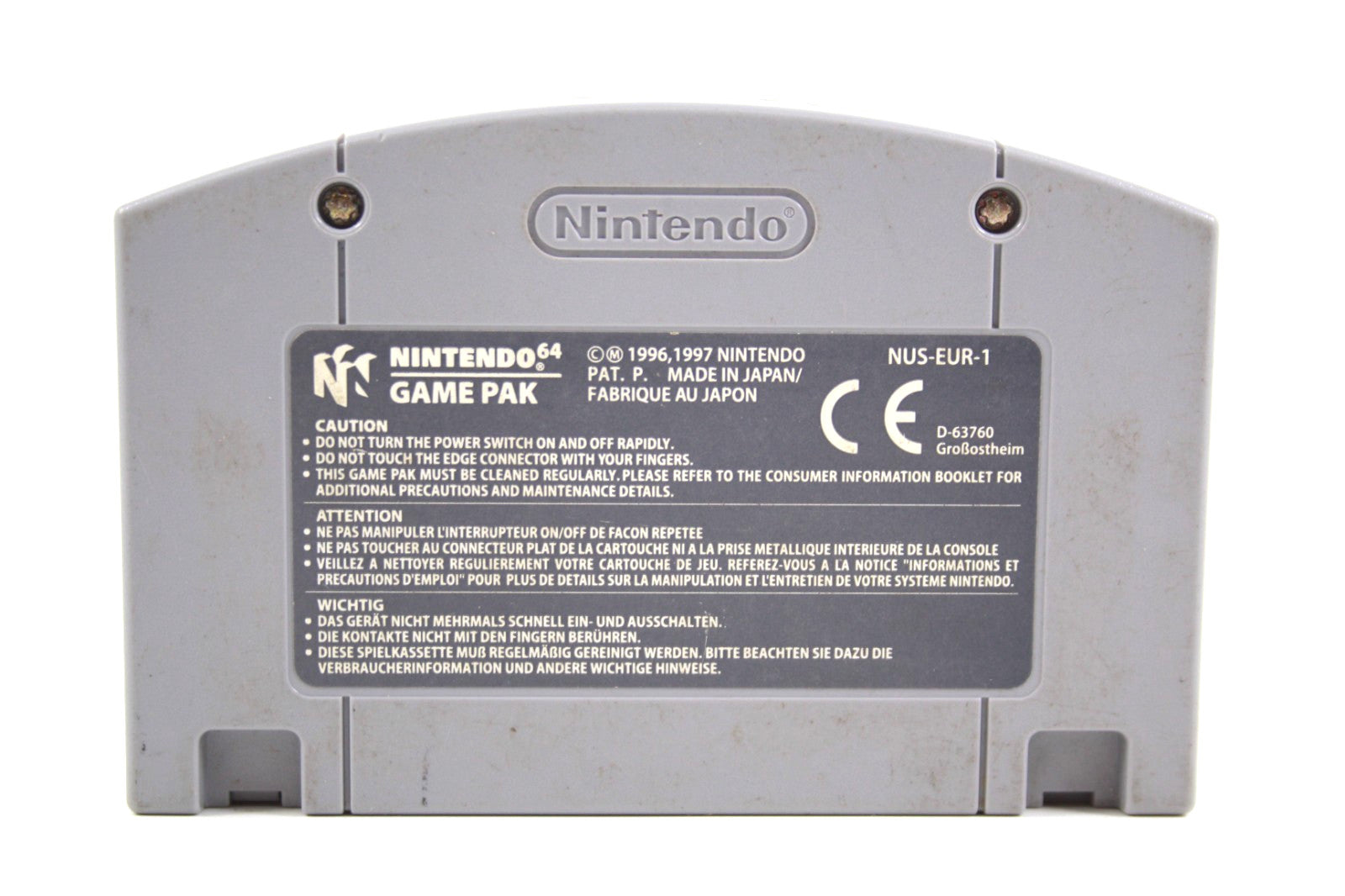 Monster Truck Madness 64 [CART ONLY] - Nintendo 64 (N64) [PAL] - WITH WARRANTY