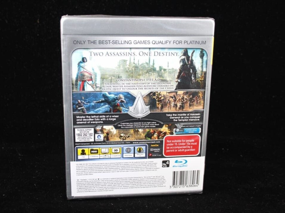 Assassins Creed Revelations - Sony PlayStation 3 (PS3) [PAL] *Brand New/Sealed*