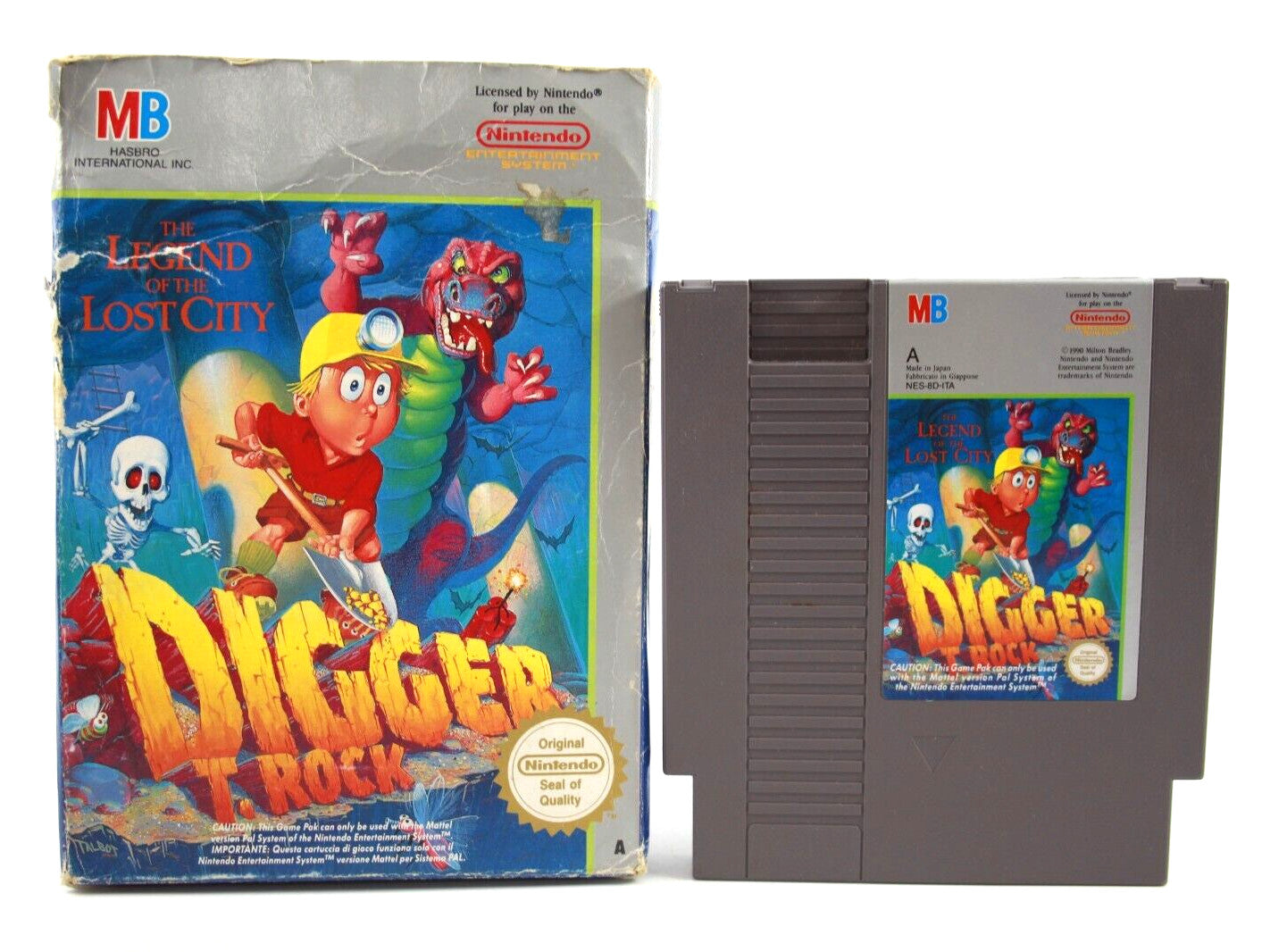 Digger T. Rock- Nintendo Entertainment System (NES) [PAL] - WITH WARRANTY