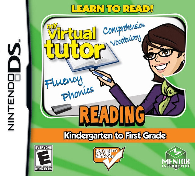 My Virtual Tutor: Reading Kindergarten to First Grade [CART ONLY] (Nintendo DS)