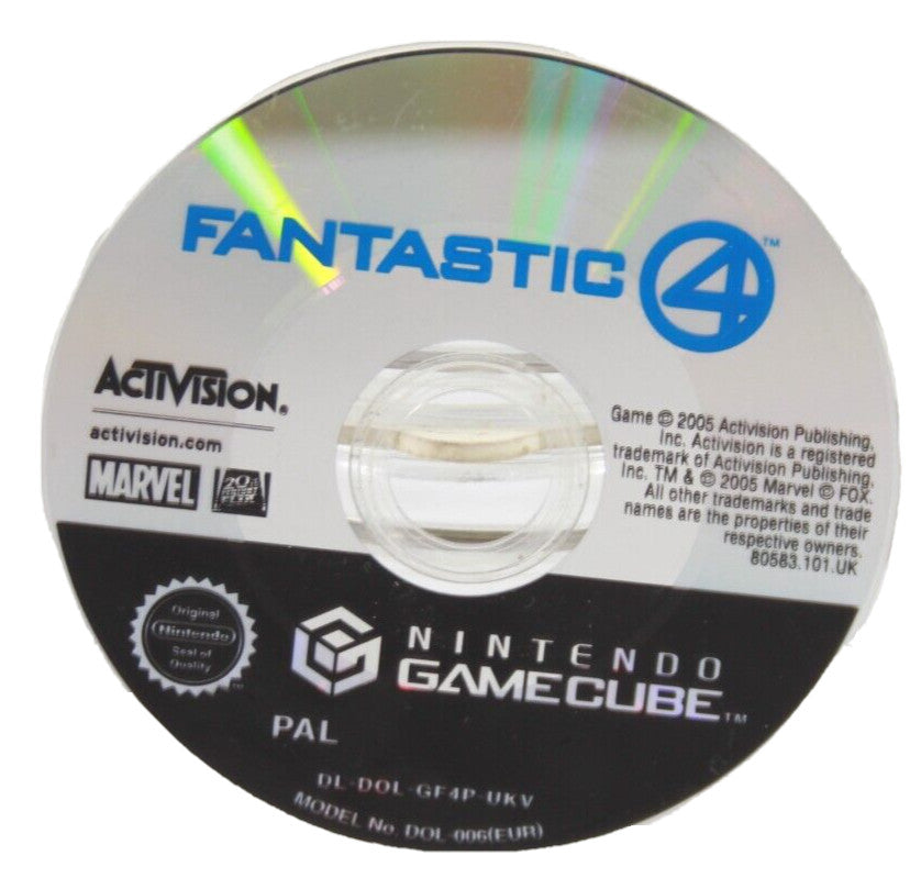 Fantastic 4 [DISC ONLY] (GameCube) [PAL] - WITH WARRANTY