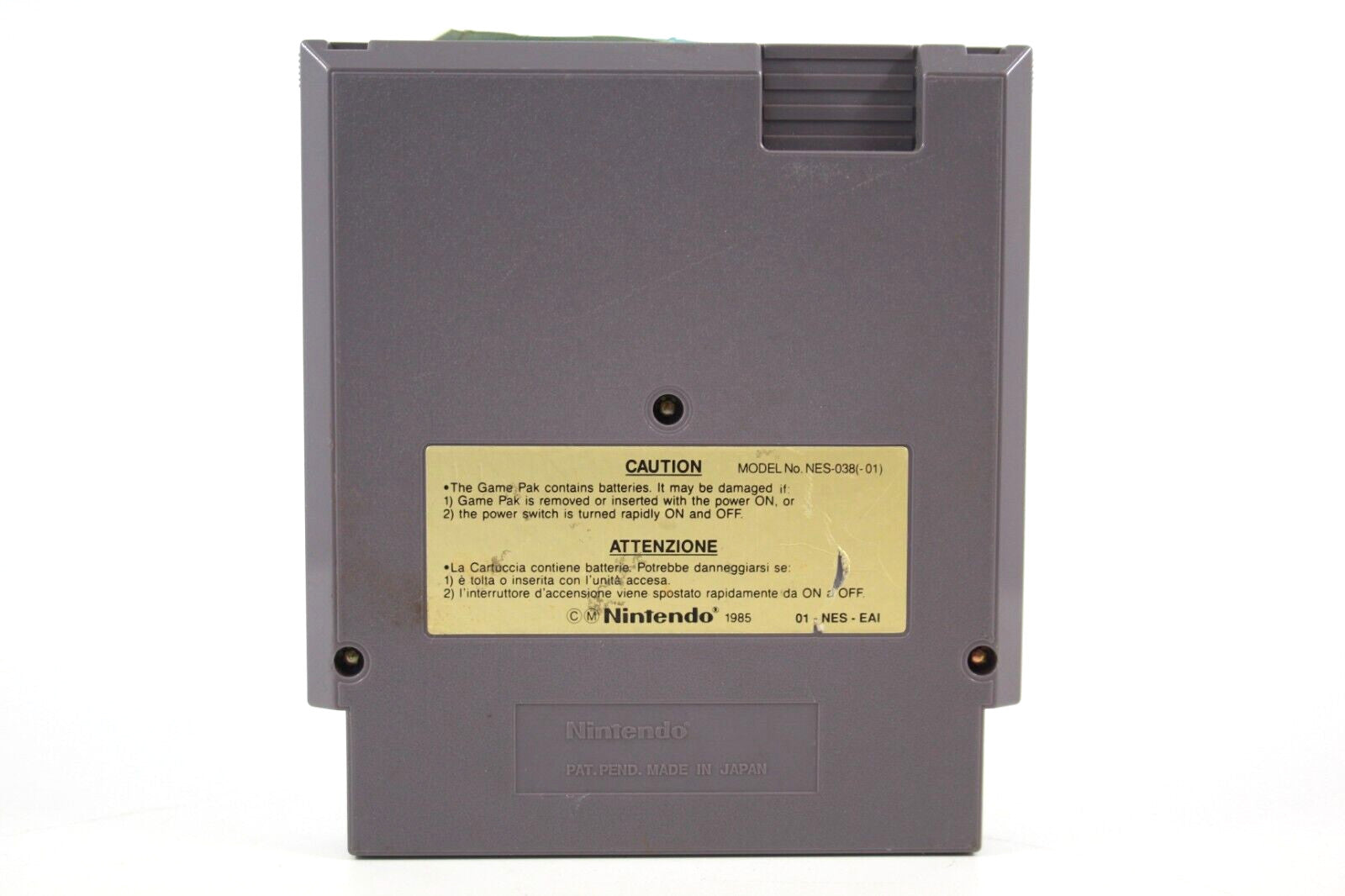 NES Open Tournament Golf - Nintendo Entertainment System (NES) [PAL] - WARRANTY
