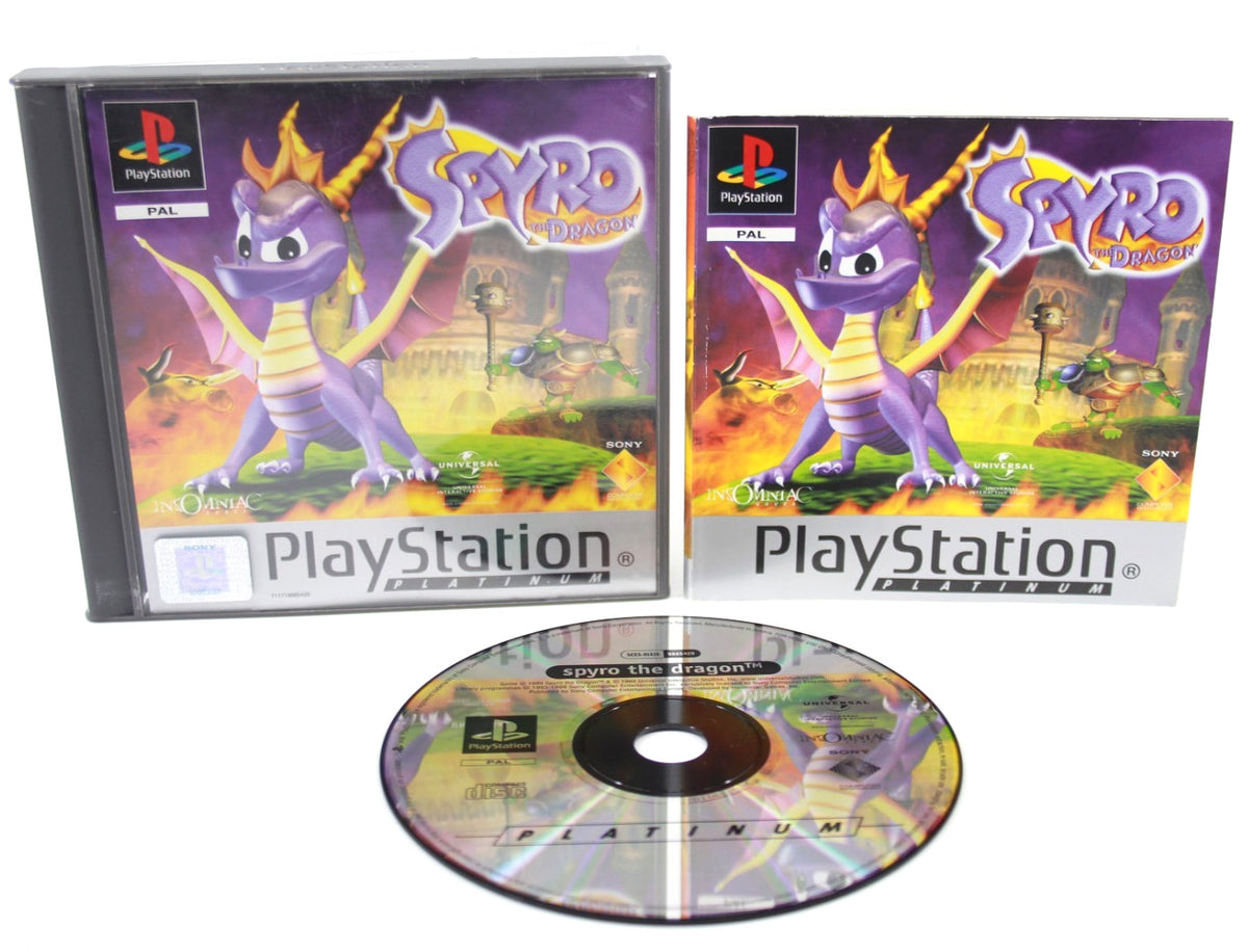 Spyro the Dragon [PLATINUM] - PlayStation (PS1) [PAL] - WITH WARRANTY