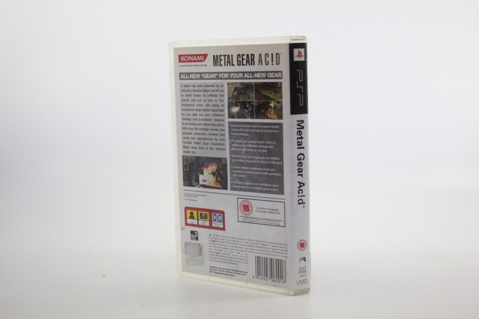 Metal Gear Acid - PlayStation Portable (PSP) [PAL] - WITH WARRANTY
