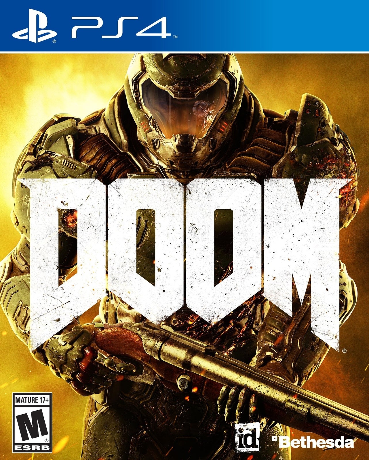 DOOM [DISC ONLY] (PS4) [PAL] - WITH WARRANTY