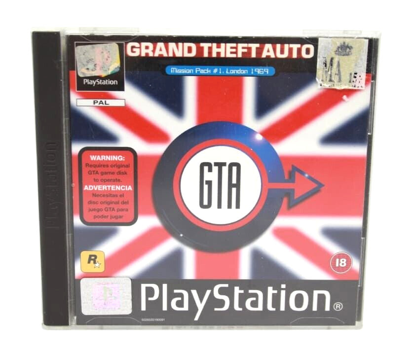 Grand Theft Auto + Grand Theft Auto Mission Pack London - PlayStation 1 [PAL]
