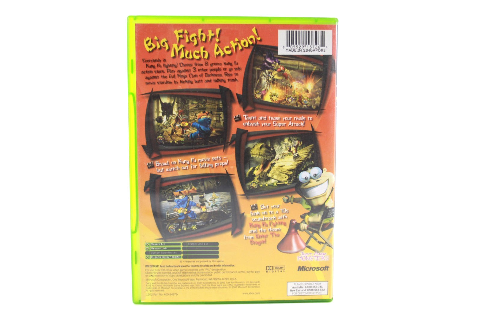 Kung Fu Chaos - Xbox [PAL] - WITH WARRANTY