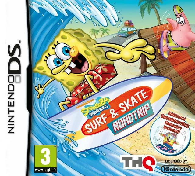 SpongeBob's Surf & Skate Roadtrip (Nintendo DS) [PAL] - SpongeBobs