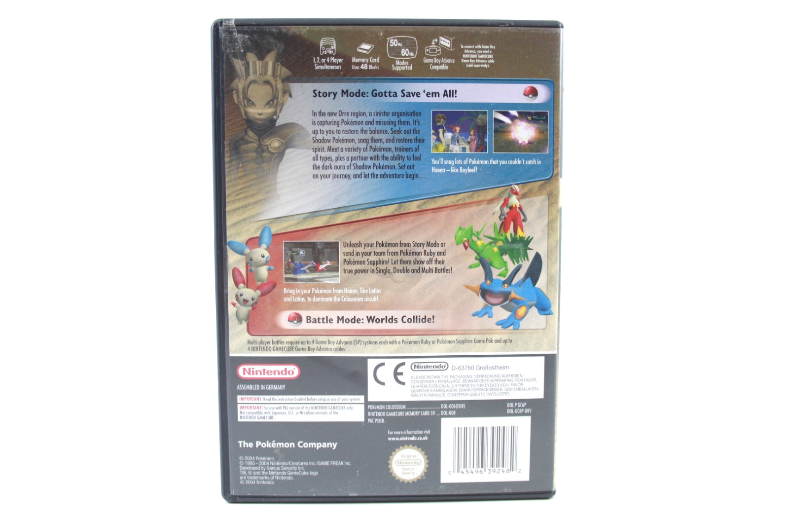 Pokémon Colosseum - Nintendo GameCube [PAL] - WITH WARRANTY