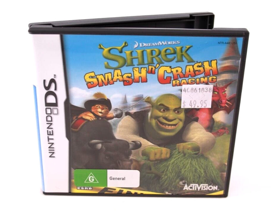 DreamWorks: Shrek Smash N' Crash Racing - Nintendo DS [PAL] **CASE ONLY**