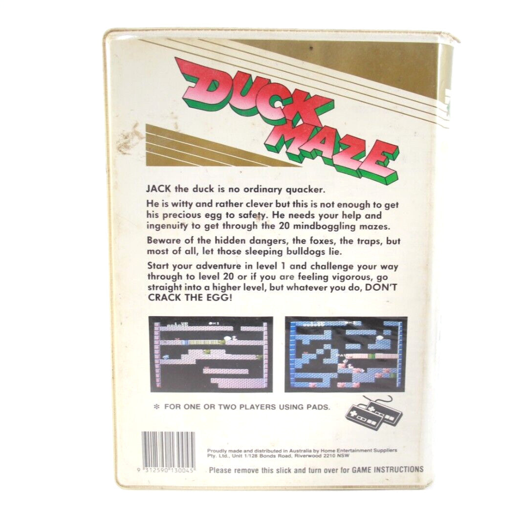 Duck Maze - Nintendo Entertainment System (NES/HES) [PAL] - WITH WARRANTY